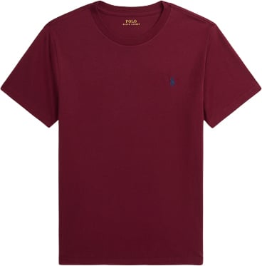 Polo Ralph Lauren 26/1 Jerseyss Cn-tp-tsh Str L - Red Carpet Kortærmede T-shirts Bomuld hos Magasin