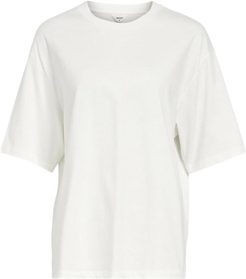 Object Objgima 2/4 Oversize Tshirt Noos Kvinde Cloud Dancer Kortærmede T-shirts Str XS - hos Magasin