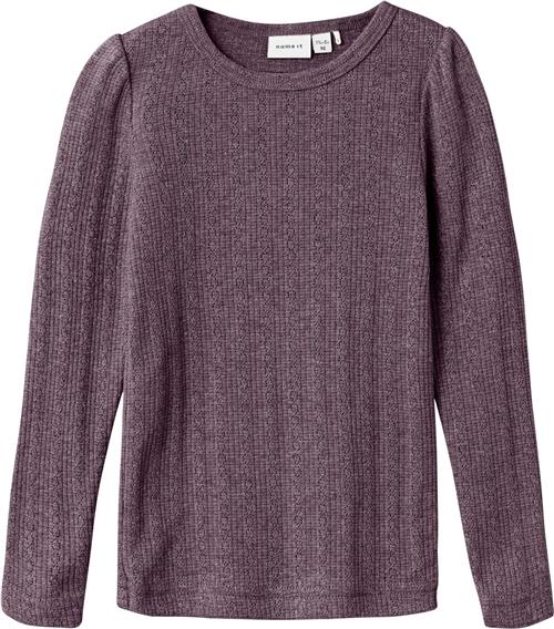 Name It Nmfohusa LS TOP Str 92 - Arctic Dusk Langærmede T-shirts hos Magasin