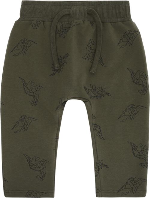 Se The New Tnslaurent Sweatpants Str 86 cm - Ivy Green Dino Ao Bukser Bomuld hos Magasin ved Magasin