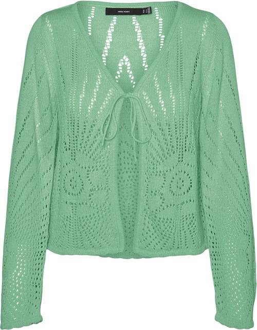 Vero Moda Vmsilja LS Vneck Cardigan Kvinde Katydid Cardigans Str S - hos Magasin