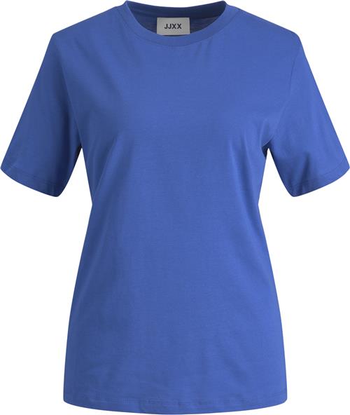 JJXX Jxanna SS Regular Every TEE Noos Kvinde Blue Iolite Kortærmede T-shirts Regular Fit Str S - hos Magasin