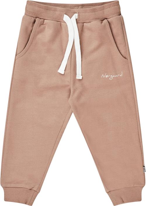 Mads Nørgaard - Copenhagen Soft Sweat Pavo Pants Str 2-4 mdr / 62 cm - Brun Bukser hos Magasin