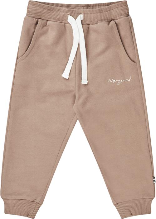 Mads Nørgaard - Copenhagen Soft Sweat Pavo Pants Str 9-12 mdr / 80 cm - Brun Bukser hos Magasin