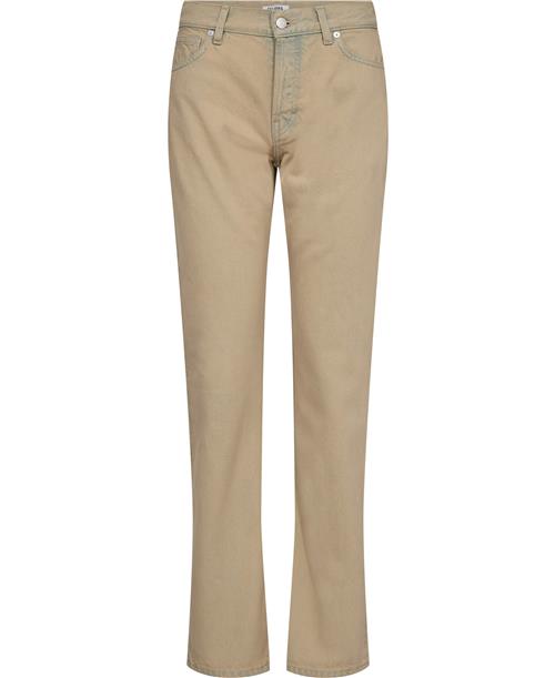 Filippa K 93 Straight Jeans Kvinde Beige Over Straight Jeans Str 25 - hos Magasin