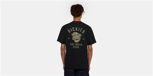 Dickies Dickies Panther TEE SS Black Mand Black Kortærmede T-shirts Str L - hos Magasin