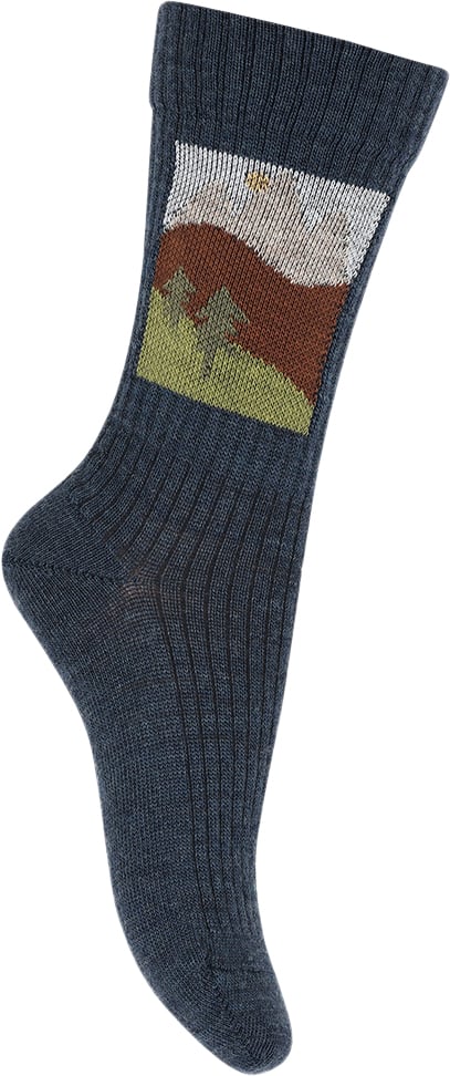 Se mpKids Willum Socks Str 25/28 - Brun Strømper Uld hos Magasin ved Magasin