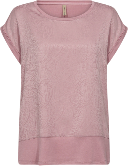 Se soyaconcept Scfaith 1 T-shirt Rosa Kvinde 4210 Rosa Kortærmede T-shirts Str XL - Polyester hos Magasin ved Magasin