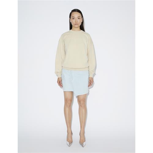 2NDDAY 2ND Stewart TT Organic Sweat Kvinde Chalk Sweatshirts Str 38 - Bomuld hos Magasin