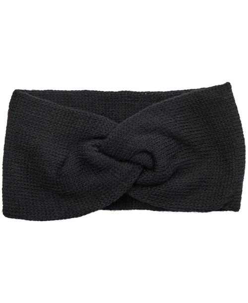 Magasin du Nord Collection Magasin Knitted Headband Black 2030 ONE SIZE Pandebånd Uld