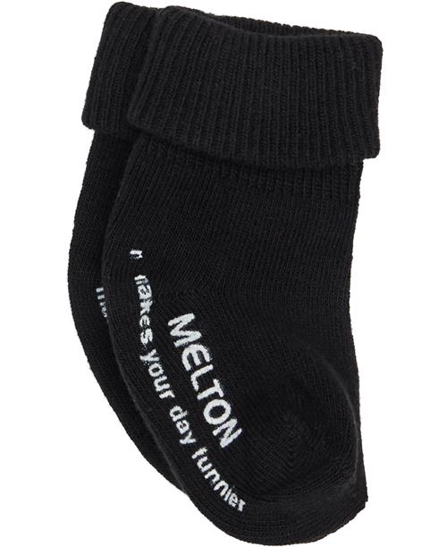 Melton Sock ABS Str 15/16 - Hvid Strømper hos Magasin