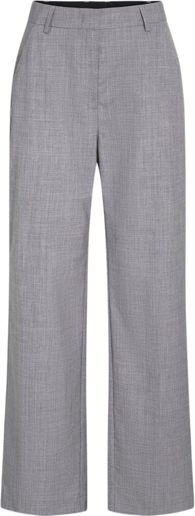 Heartmade ¤ Noma Pants HM ¤ Kvinde Grey Bukser Med Lige Ben Str 40 - hos Magasin