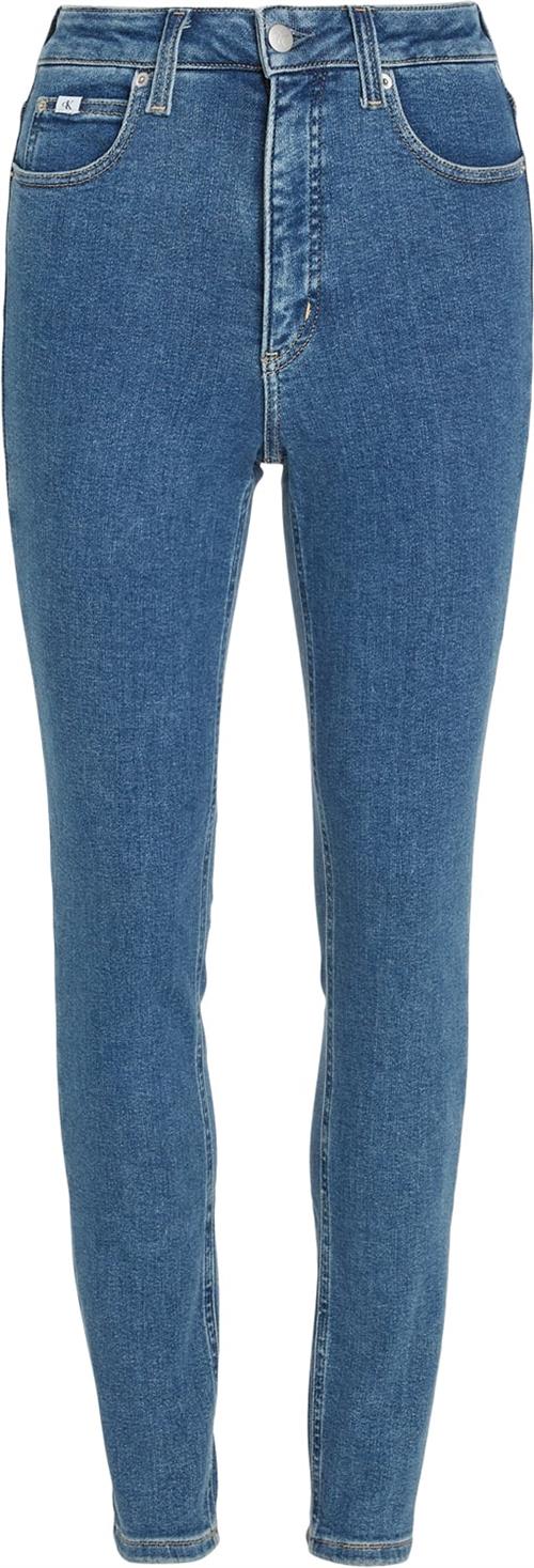 Calvin Klein High Rise Skinny Kvinde 1a4 Skinny Jeans Str 33/34 - hos Magasin