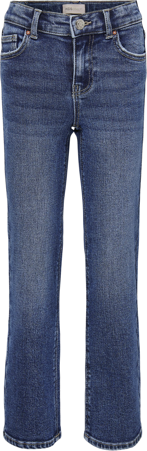 Se ONLY Kogjuicy Wide LEG DNM Cro557 Noos Str 128 - Blå Jeans hos Magasin ved Magasin