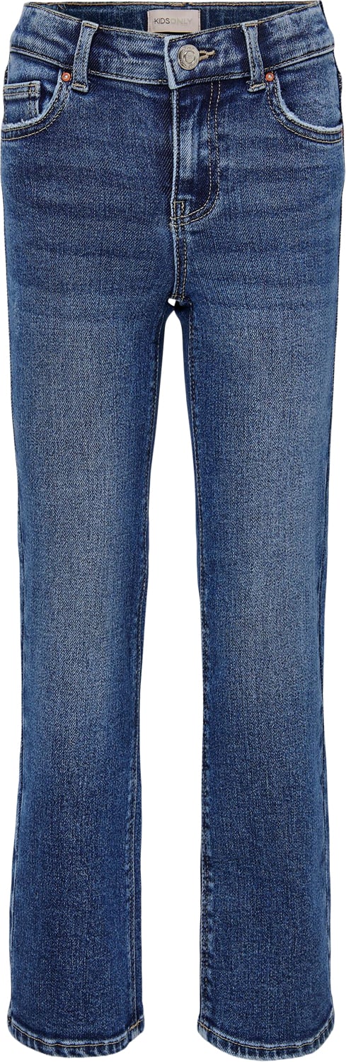 ONLY Kogjuicy Wide LEG DNM Cro557 Noos Str 140 - Blå Jeans hos Magasin