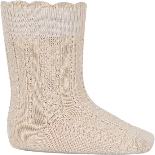 mpKids Sif Socks Str 19/21 - Ecru Strømper Viskose hos Magasin