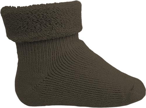 mpKids Wool Baby Socks Str 15/16 - Brun Strømper Uld hos Magasin