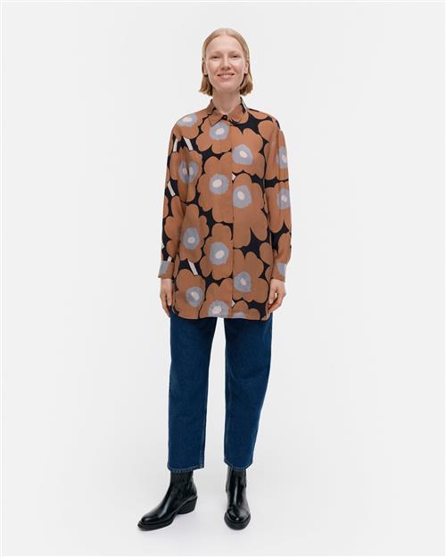 Marimekko Sivuta Unikko Kvinde 891 Skjorter Str 36 - hos Magasin