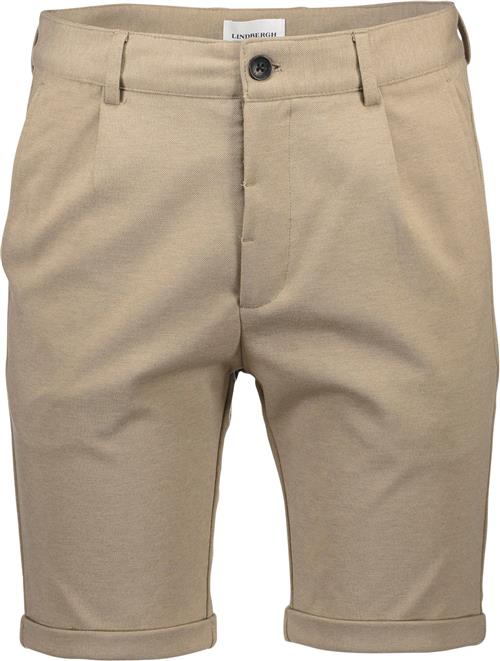 Se Lindbergh Shorts Mand Sand Mix Chino Shorts Str L - hos Magasin ved Magasin