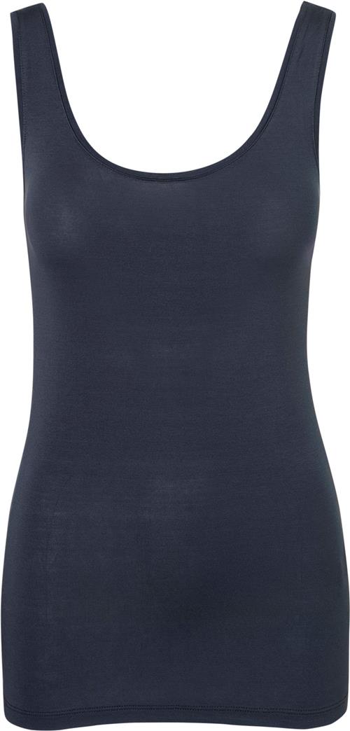 Se mbyM Sina top Kvinde 368 Navy Blue Tanktoppe Str L - hos Magasin ved Magasin