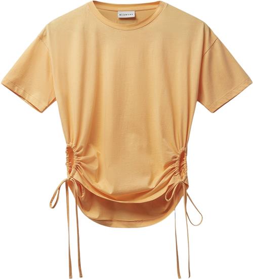 Blanche Mainbl Loop Tee Kvinde Buff Orange Kortærmede T-shirts Str S - Bomuld hos Magasin