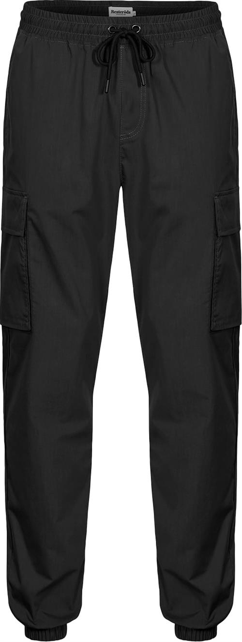 Resteröds Cargo Pants Lightweight Mand Sort Cargo Bukser Str XL - hos Magasin