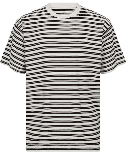 Levi's RED TAB Vintage TEE Miles Stri Mand Blå Kortærmede T-shirts Str S - Bomuld hos Magasin