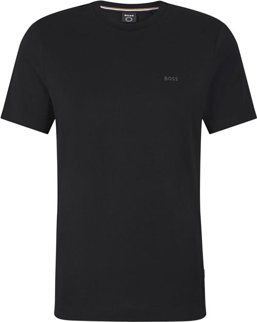 BOSS Boss Men Business Leisure Jersey Mand Sort Kortærmede T-shirts Str XL - hos Magasin