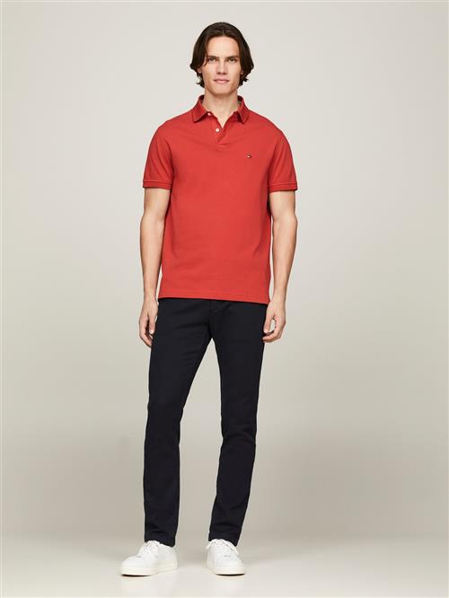 Se Tommy Hilfiger 1985 Regular Polo Mand Terra Red Kortærmede Poloer Str XXXL - hos Magasin ved Magasin