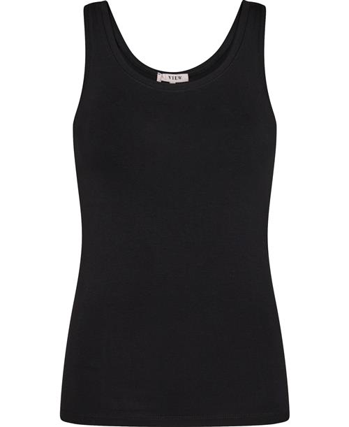 A-VIEW Stabil Tank top Kvinde Black Tanktoppe Str XS - hos Magasin