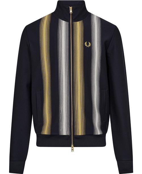 Fred Perry J8561 Mand Blå Sweatshirts Str S - hos Magasin