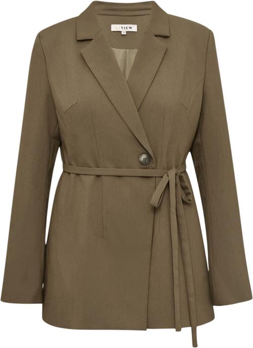 Se A-VIEW Kelly Blazer Kvinde Brown Blazere Str 44 - hos Magasin ved Magasin