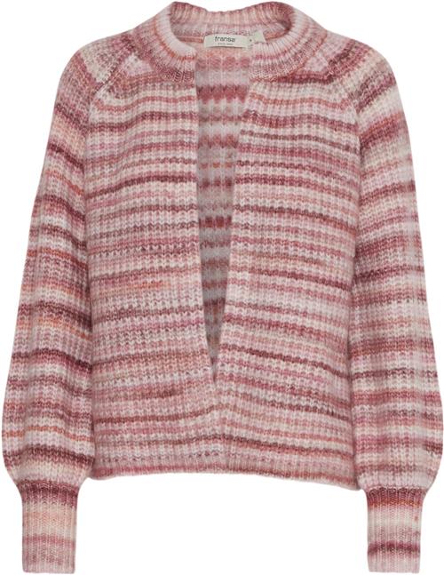 Se Fransa Frmanny CAR 1 Kvinde Rapture Rose Mix Cardigans Regular Fit Str XL - hos Magasin ved Magasin