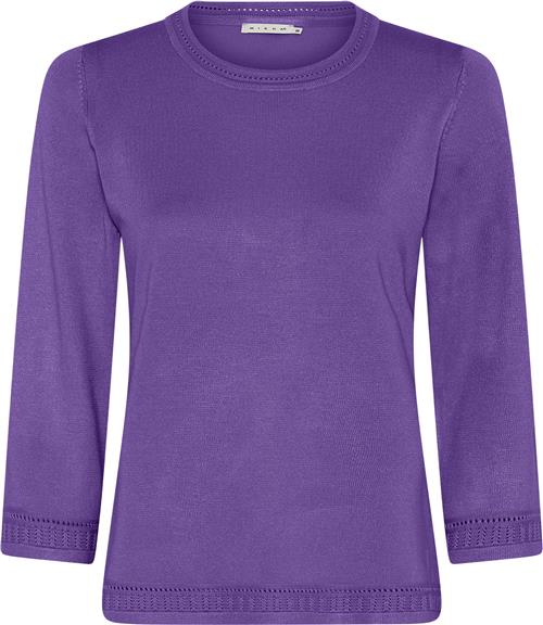 Micha BB Jumper_ BB Viscose Knit Kvinde Roya Lilac Sweaters Str L - hos Magasin