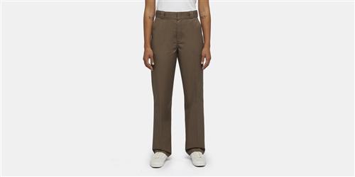 Dickies 874 Workpant REC W Mushroom Kvinde Mushroom Bukser Med Lige Ben Str 32 27 - hos Magasin