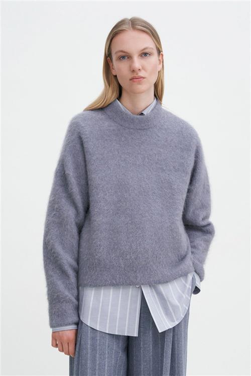 Se Filippa K Fluffy Sweater Kvinde Thundersto Sweaters Str S - hos Magasin ved Magasin