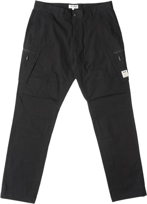 Fat Moose Pavement Ripstop Pants Mand Black Casual Bukser Str S / Regular - hos Magasin