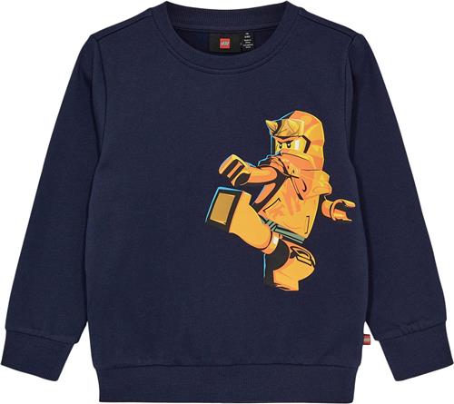 Se LEGO kidswear/LEGO børnetøj Lwscout 704 Sweatshirt Str 134 cm - Blå Sweatshirts hos Magasin ved Magasin