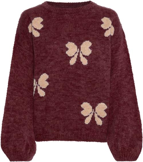 Fransa Fxcheryl PU 1 Kvinde Tawny Port Melange Sweaters Str M - hos Magasin