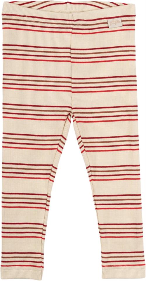 Se PETIT PIAO Legging Modal Multi Striped Str 56 cm - Chili Pepper Mult Leggings Bomuld hos Magasin ved Magasin