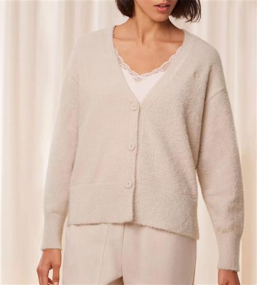 Triumph Smart Thermal Cardigan X Kvinde Naturel (076) Cardigans Str M - hos Magasin