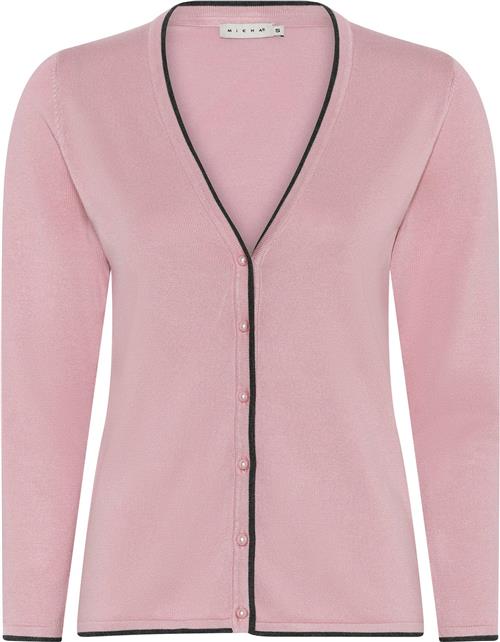 Micha BB Cardigan_ Bbviscoseknitw.Ed Kvinde Rose Cardigans Str S - hos Magasin