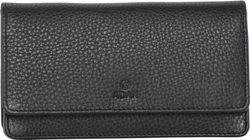 ADAX Cormorano Wallet Nete 13x10x2 cm - Punge hos Magasin