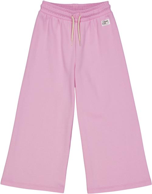 Müsli by Green Cotton Olsen Kids Sweat Flared Pants Str 140 - Bonbon Bukser Bomuld hos Magasin