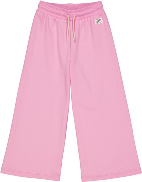 Müsli by Green Cotton Olsen Kids Sweat Flared Pants Str 104 - Bonbon Bukser Bomuld hos Magasin