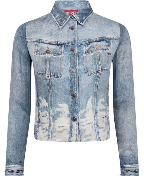 Diesel Clorelle Shirt Kvinde 01 Denimskjorter Str 36 - hos Magasin