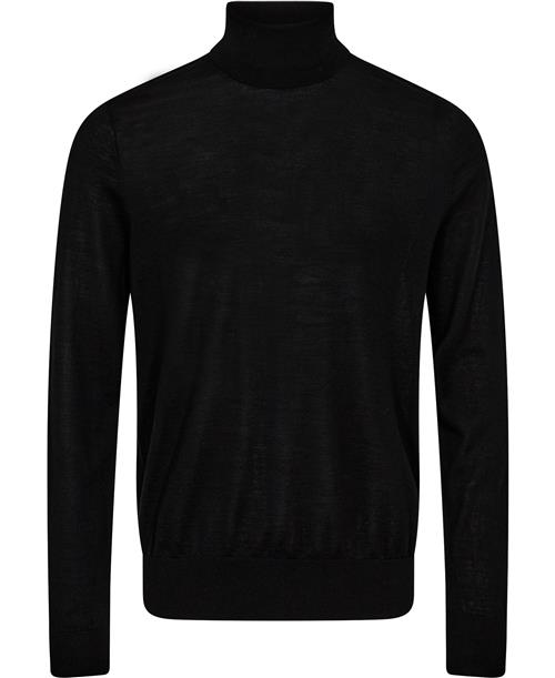 Tiger of Sweden Nevile RWS Black /S Mand Black Turtlenecks Str XXL - hos Magasin