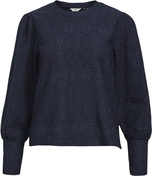 Se Object Objfeodora L/S TOP Noos Kvinde Sky Captain/col Toppe Regular Fit Str XL - hos Magasin ved Magasin