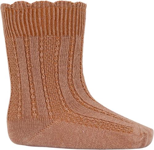 mpKids Sif Socks Str 17/18 - Tawny Brown Strømper Viskose hos Magasin