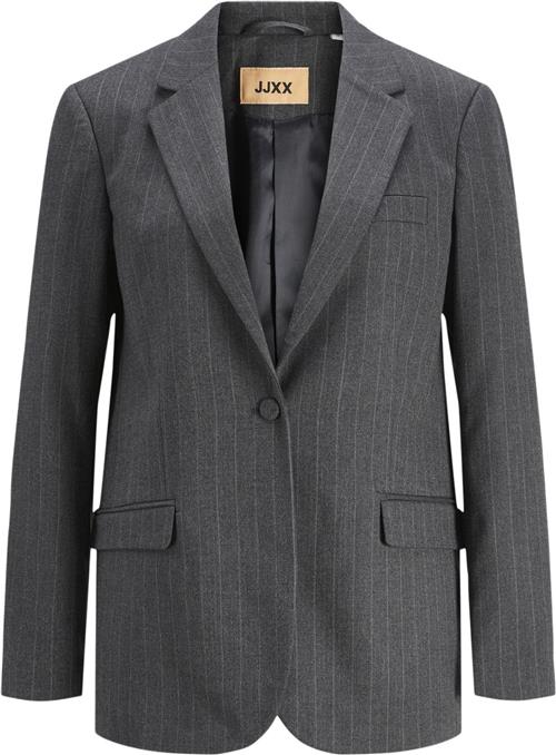 JJXX Jxana Mary Brushed REG Blazer TLR S Kvinde Dark Grey Melange/light Grey Blazere Regular Fit Str XL - hos Magasin